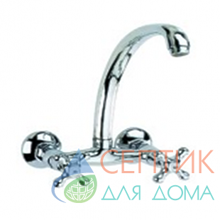 Смеситель для кухни настенный верхний излив DoKorona DK-2803